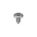 Au-Ve-Co Products Sheet Metal Screw, #8 x 3/8 in, Zinc Plated Oval Head Phillips Drive AV10642